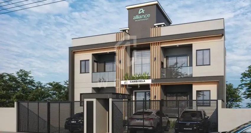 Cambirela - Apartamentos de 02 dormitórios, no bairro Itacolomi - Balneário Piçarras - SC