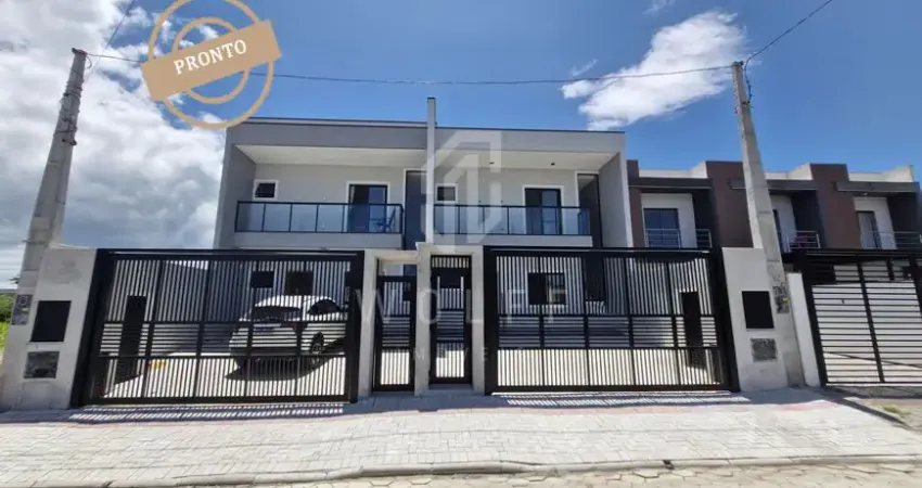 Sobrado com Ótimo Padrão de Acabamento, 136 m², 3 quartos, no Itacolomi - Balneário Piçarras - SC