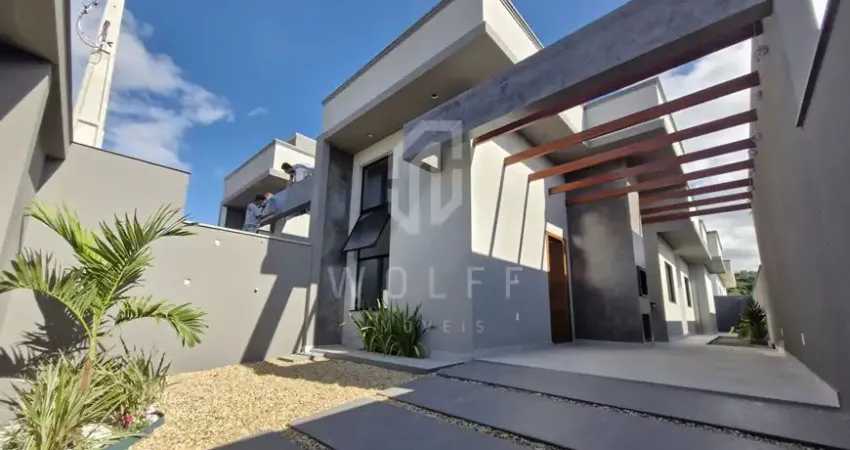 Casas com Acabamento Impecável, 75 metros quadrados, com 3 quartos em Itajubá - Barra Velha - SC