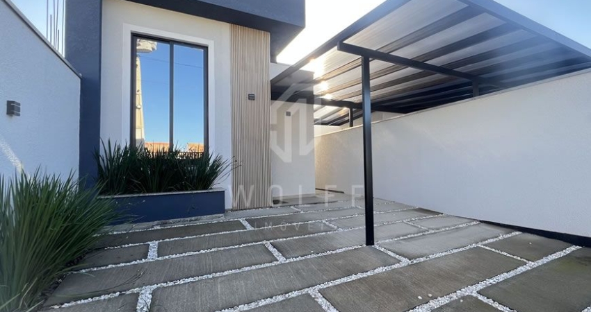 Casas com Amplo Espaço de Fundos, 82 m², 2 quartos, 1 suíte, Nova Barra Velha - Barra Velha - SC
