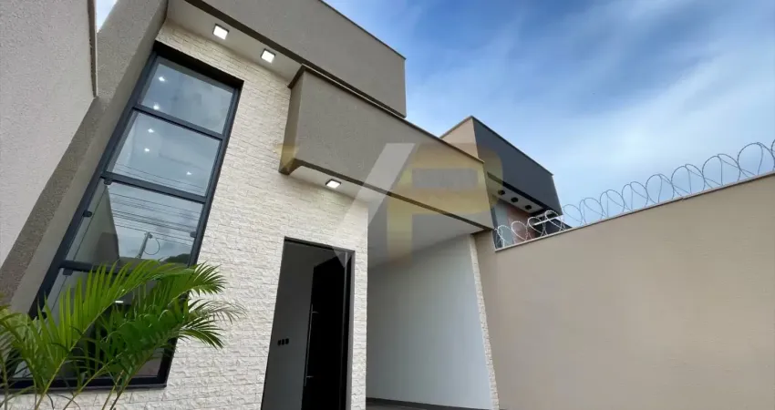 Casa de luxo com 3 quartos, suite, closet e área de churrasco bairro afonso pena