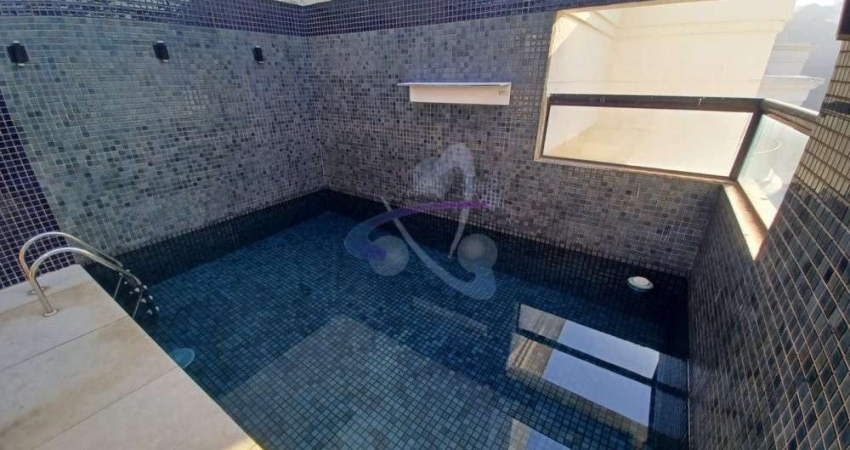 Cobertura duplex com piscina, 4 quartos 2 suítes e 2 vagas