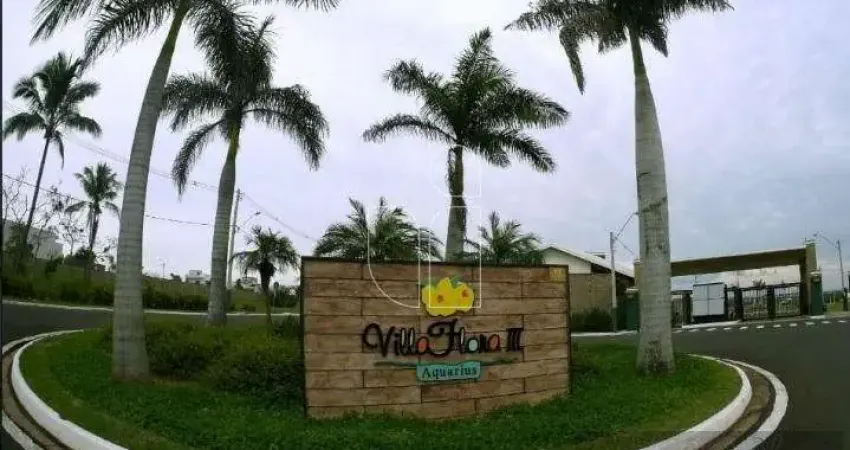 Terreno em Condomínio em Residencial Villa Flora Aquarius (villa Flora 3) - Marília, SP