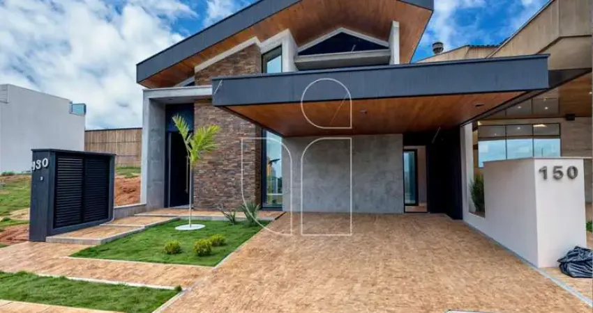 Casa em condomínio residêncial cascata 2 no jardim tropical  -  marília-sp