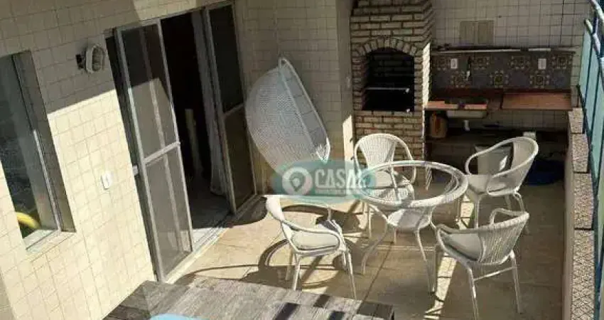 Cobertura com 02 Quartos, Piscina, Sauna e Churrasqueira, Braga - Cabo Frio/RJ!
