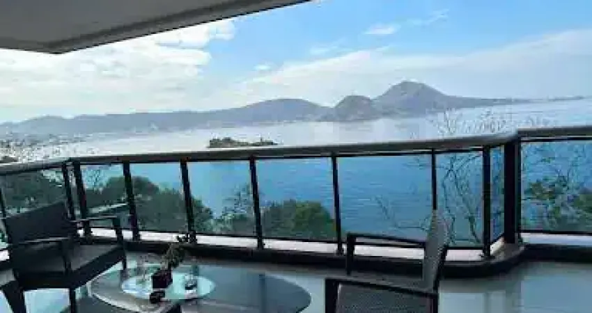 Apartamento com 04 quartos sendo 04 suítes com vista mar em boa viagem - niterói/rj.