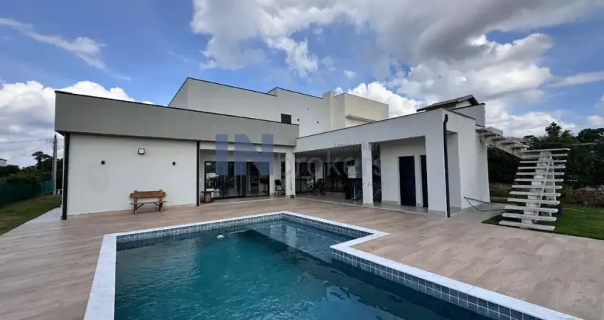 Linda casa de condomínio à venda em Itupeva-SP, Colinas de Inhandjara: 3 quartos, 3 suítes, 3 salas, 5 banheiros, 6 vagas, 320m²!