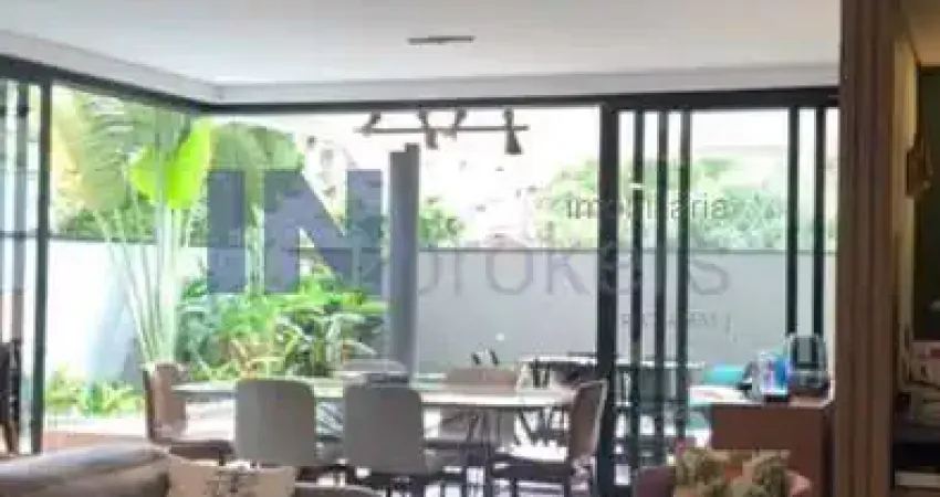 Casa alto padrão a venda no cond Village das Flores, 3 suítes, piscina de ozônio, área gourmet, lareira, adega, home office, 2 vagas, em Jundiaí SP