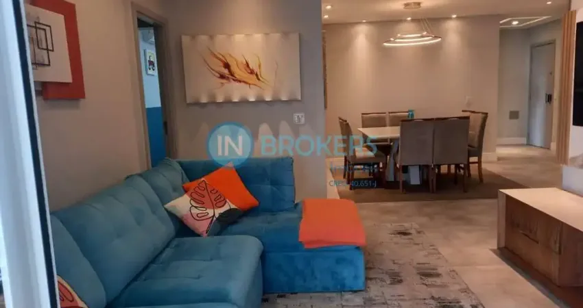 Apartamento de 122m² - 4 dorm, 3 suítes, varanda gourmet, 3 vagas e depósito - à venda no Residencial New Garden, Jd Bonfiglioli, em Jundiaí-SP!!