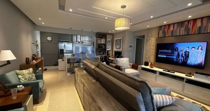 Apartamento alto padrão à venda no Premiatto Residence Club, 100 m2, 2 suítes, varanda gourmet, 2 vagas cobertas, vista livre, andar alto.