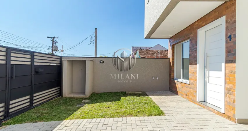 Duplex alto padrão em santa felicidade, de frente para a rua, super ensolarado