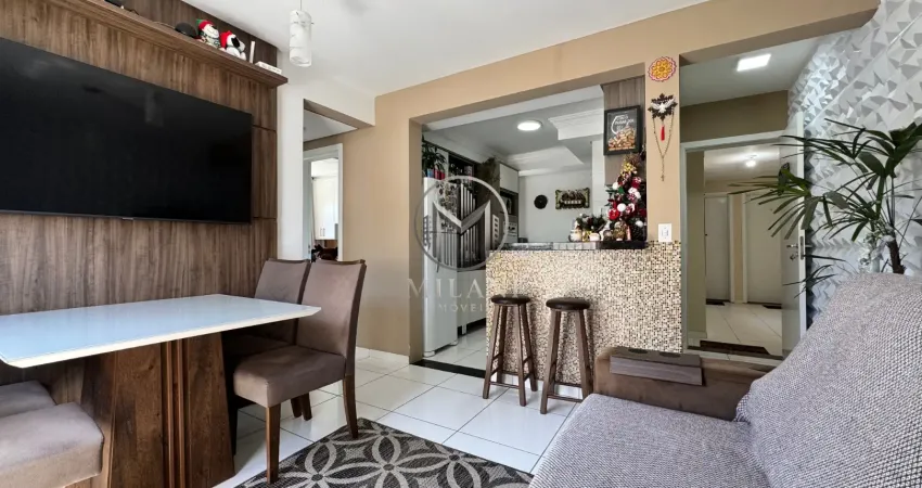 Apartamento semi mobiliado 49m² com vista incrível para bosque no santa cândida - oportunidade imperdível!