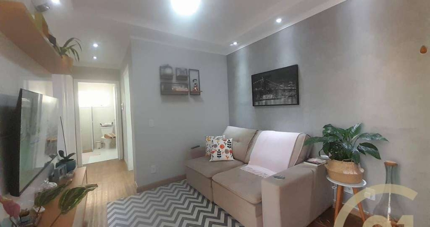 Apartamento com 2 dormitórios à venda, 53 m² por R$ 351.000,00 - Brisa do Parque II - Sorocaba/SP
