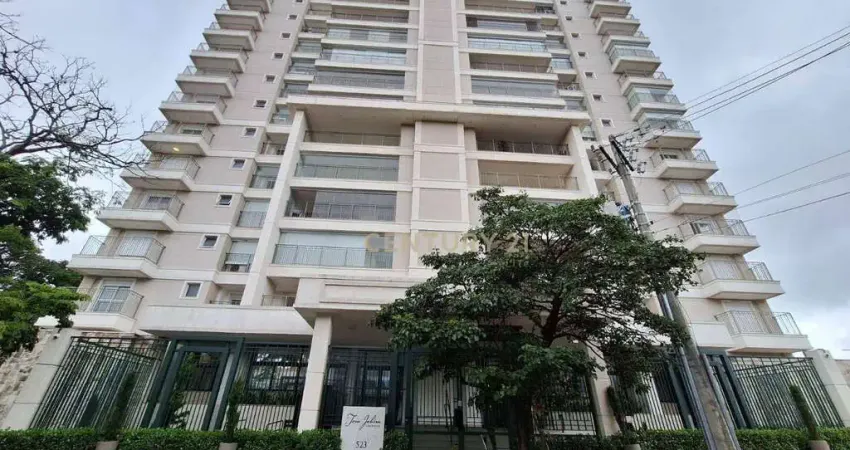 Apartamento com 3 dormitórios para alugar, 166 m² por R$ 11.485,70/mês - Tom Jobim Campolim - Sorocaba/SP