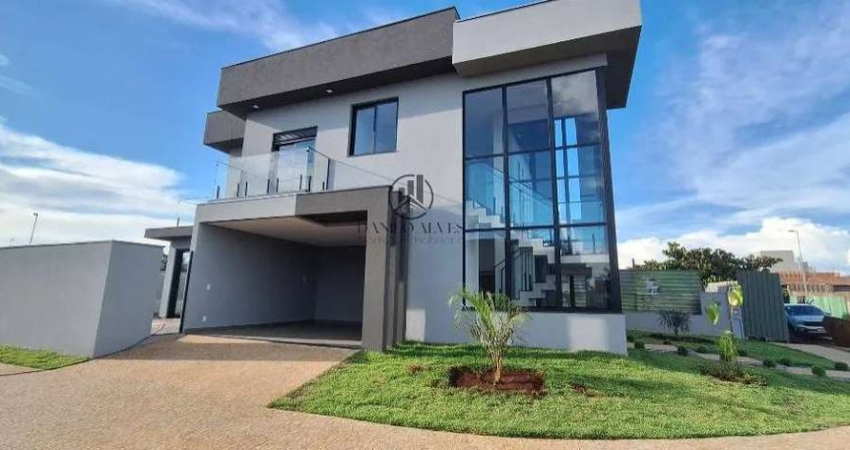 Casa de condomínio à venda, no Condomínio Vivendas da mata,  em Ribeirão Preto, Real Sul, com 3 quartos, 210m²