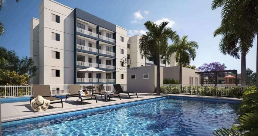 Apartamento à venda em Ribeirão Preto, Condomínio Evidence Resort, com 2 quartos, 48m²