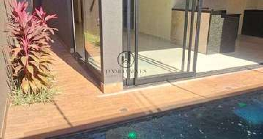 Casa de condomínio, no Condomínio Vivendas da Mata,  em Ribeirão Preto, Real Sul, com 3 quartos, 155m²