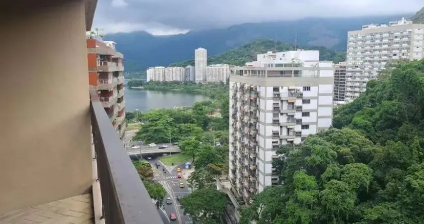 104m² à venda, Lagoa, andar alto, 2 quartos sendo 1 suíte, Rio de Janeiro, RJ