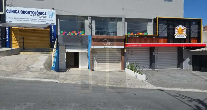Salão comercial para locação em itaquaquecetuba, vila monte belo, 1 banheiro, 3 vagas