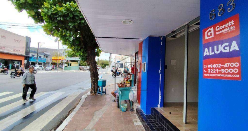 Loja para Locação no Alecrim – Oportunidade em Ponto Comercial de Grande Circulação - 15 m² - Natal/RN - LO0094