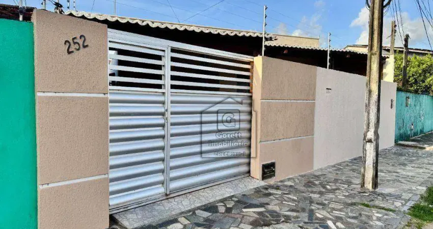 Casa à venda no vale do sol com 3 quartos, garagem coberta para 3 carros – 178 m² - parnamirim/rn - ca0569