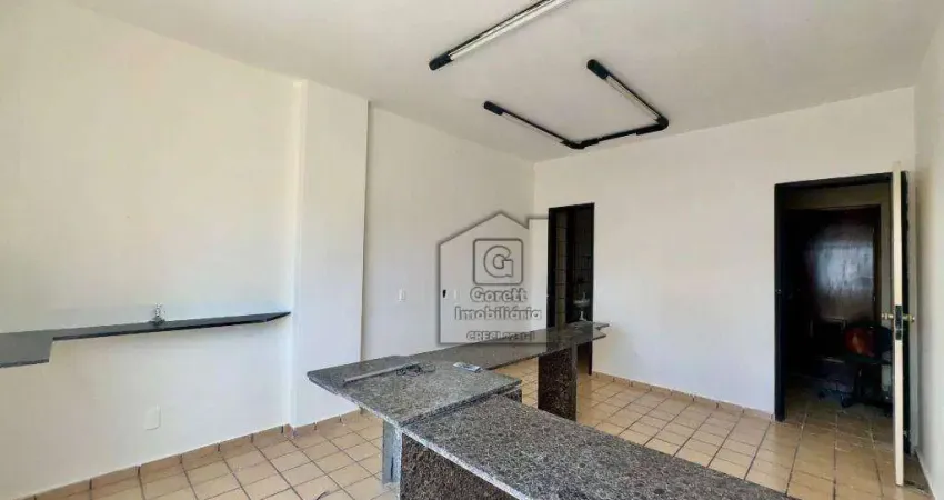 Sala comercial para locação em cidade alta, com recepção - 24 m² - natal/rn - sa0076