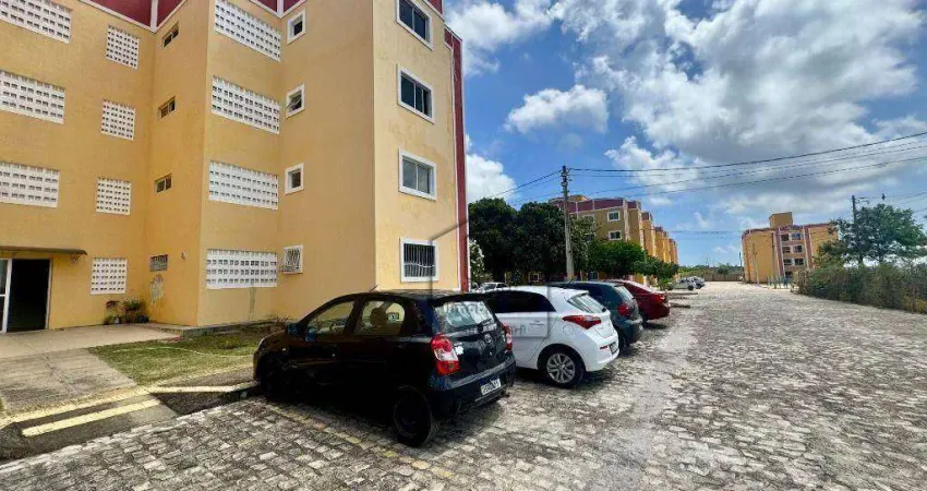 Apartamento semi mobiliado para alugar no parque das nações com 3 quartos, suíte e varanda - 3 quartos - 55 m² - parnamirim/rn - ap0756