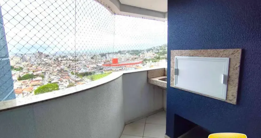 Apartamento com 2 dormitórios para alugar, 66 m² por r$ 3.183,16/mês - ipiranga - são josé/sc