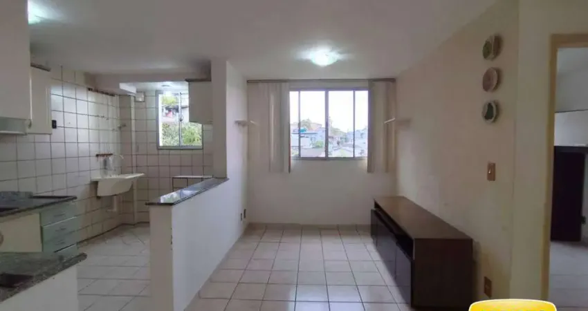 Apartamento com 2 dormitórios para alugar, 46 m² por r$ 2.865,60/mês - capoeiras - florianópolis/sc