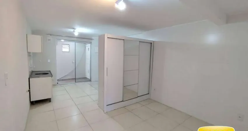 Kitnet com 1 dormitório para alugar, 30 m² por r$ 1.490,00/mês - capoeiras - florianópolis/sc