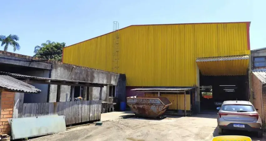 Galpão para alugar, 1600 m² por r$ 35.000,00/mês - mar das pedras - biguaçu/sc