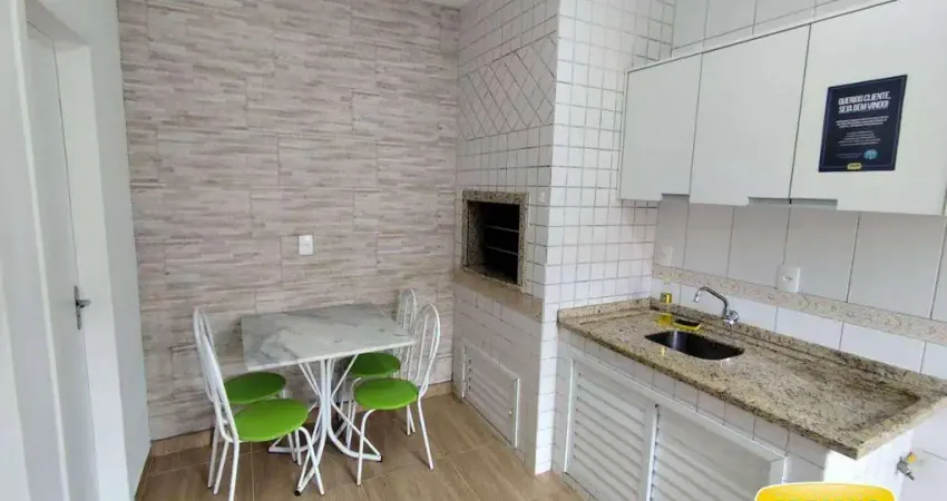 Apartamento com 1 dormitório para alugar, 25 m² por R$ 1.415,04/mês - Flor de Napolis - São José/SC