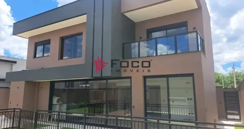 SOBRADO no CONDOMÍNIO VIVANT com AT451m², AC320m² com 4 suítes, piscina com cascata, área gourmet, 5 vagas