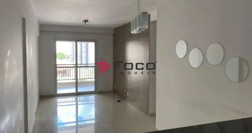 Apartamento à venda, 80m2, 3 dormitórios, churrasqueira na varanda - Jardim Aquarius