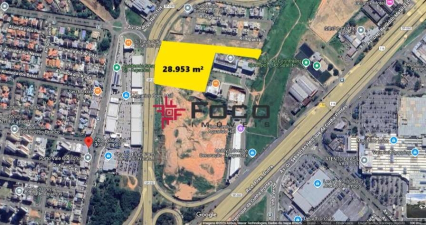 Oportunidade! Terreno à venda de 28.953 m² | Jardim Serimbura - São José dos Campos |