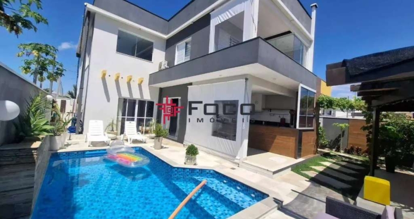 Sobrado - condomínio Residencial Bela Vista - Caçapava/SP - 3 suítes e piscina - 220m²