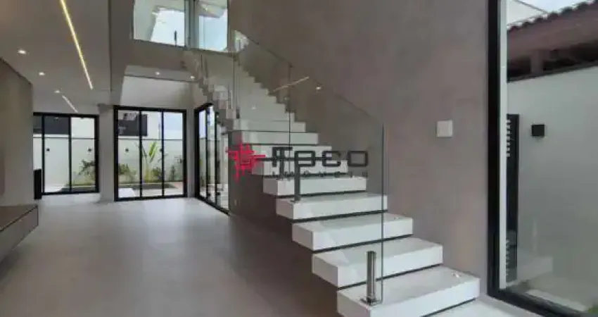 Sobrado - condomínio floradas do paratehy - urbanova - 04 suítes - 244m²