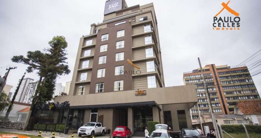Flat com 1 quarto à venda na Rua Silveira Peixoto, 1297, Batel, Curitiba