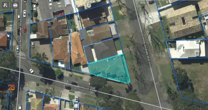 Terreno à venda na Rua Doutor Raul Carneiro Filho, 835, Água Verde, Curitiba