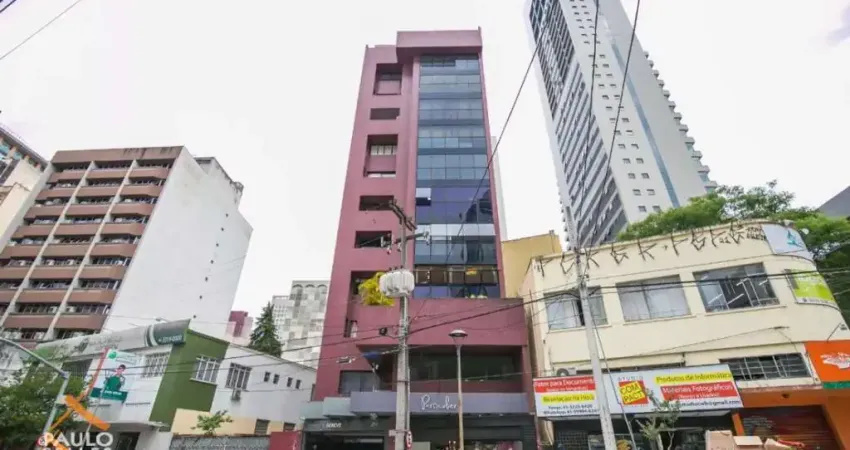 Sala comercial com 2 salas para alugar na Avenida Vicente Machado, 219, Centro, Curitiba