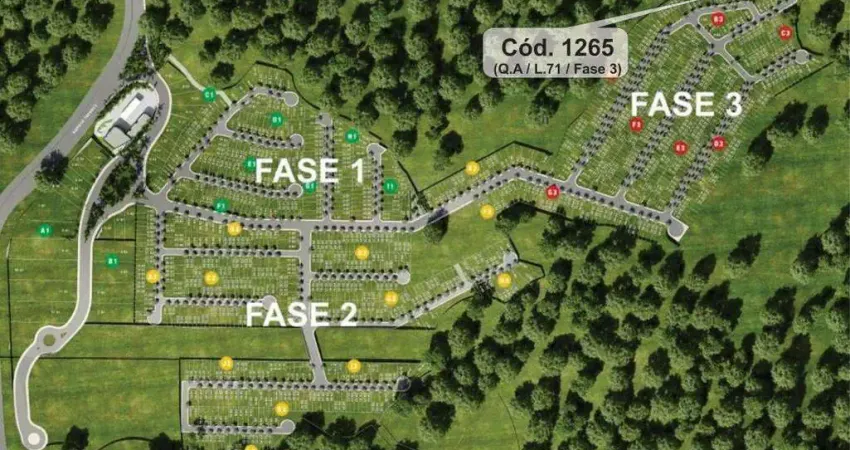 Cond Terra Nobre - Lote 241,22m² - Q.A / L.71 / Fase 03 - Km 37,6 R.Tavares