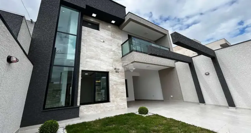 Casa com 4 quartos à venda na Rua Pau-brasil, 4146, Eucaliptos, Fazenda Rio Grande