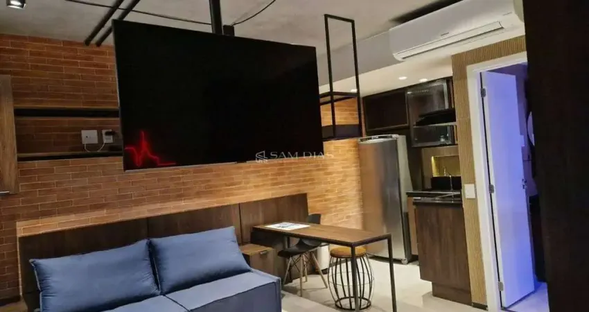 Studio para venda e locação com 27,5 m² - próx. metrô higienópolis-mackenzie