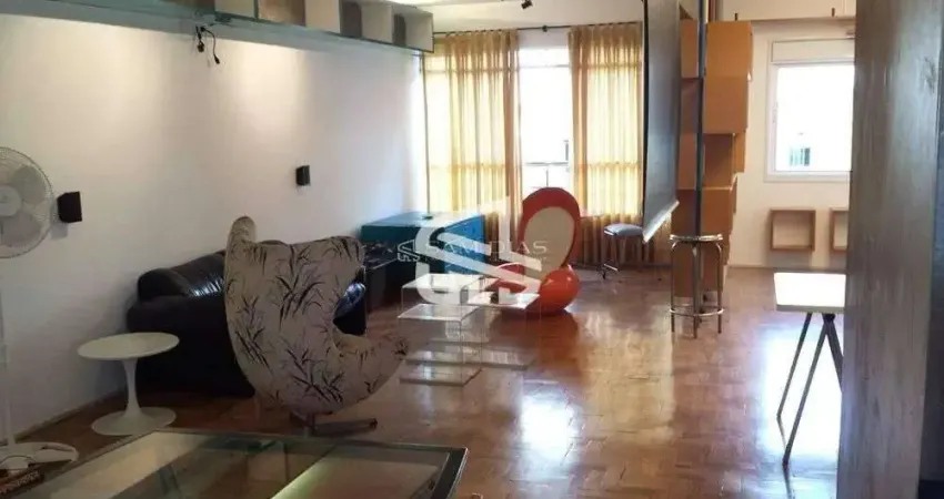 Apartamento à venda com 90m², e 1 quarto - próximo a puc sp - campus consolação