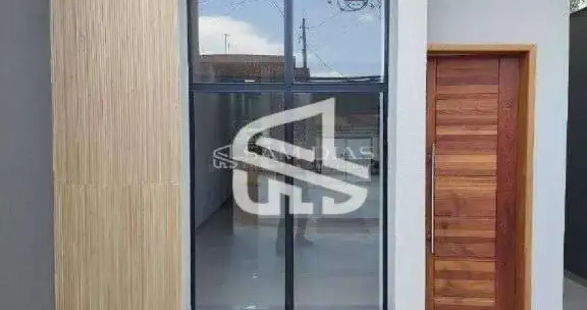 Casa nova térrea 74 m² à venda, sendo 3 dormitórios com 1 suíte e 2 vagas garagem – jardim alvinópolis, atibaia!