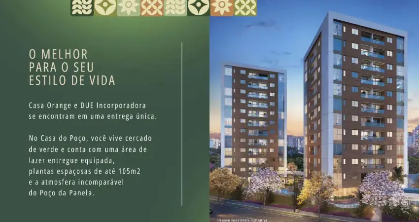 Apenas R$10.351/m²!  Com fluxo de financiamento facilitado com 10% de entrada, e 90% Financiado Pela Caixa Singular durante as obras.