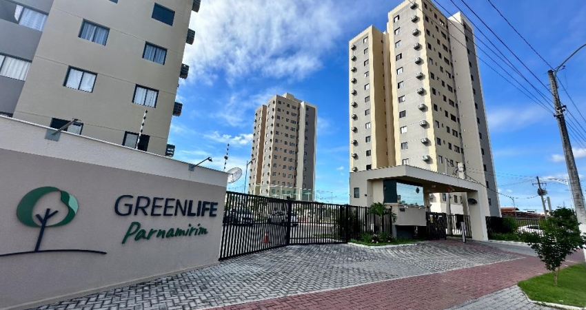 Green Life Parnamirim, apartamento de 2 quartos (suíte) com 52 m2 - R$240.000,00 - whatsapp:84 9.9145.9638