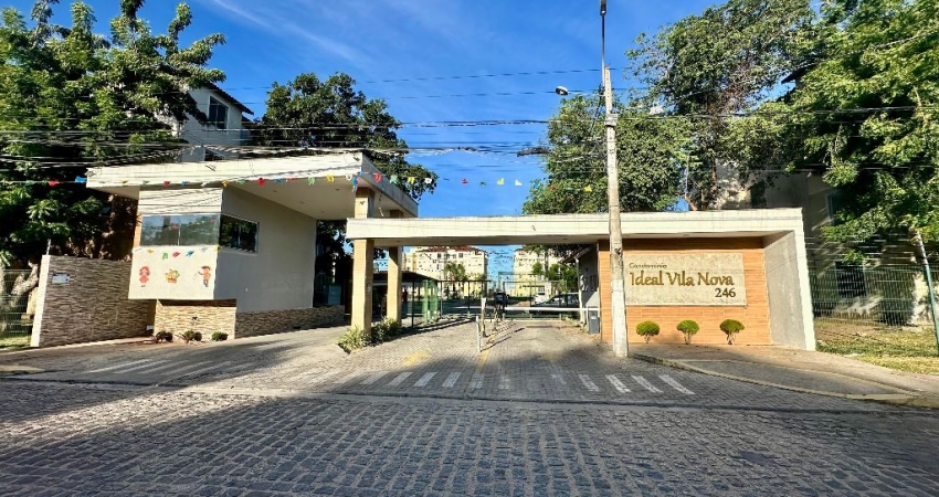 Condomínio Ideal Vila Nova, apartamento de 3 quartos com 50 m2 - R$153.000,00 - whatsapp:84 9.9145.9638