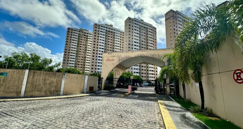 Cond. sun set, apartamento de 2 quartos com 56 m2 - r$260.000,00 - whatsapp:84 9.9145.9638