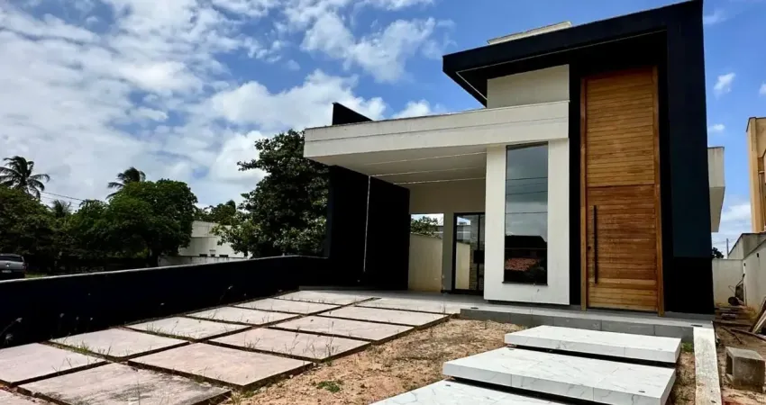 Casa de alto padrão com 3 suítes medindo 123 m2 - cond. imperial - r$400.000,00 - whatsapp:84 9.9145.9638